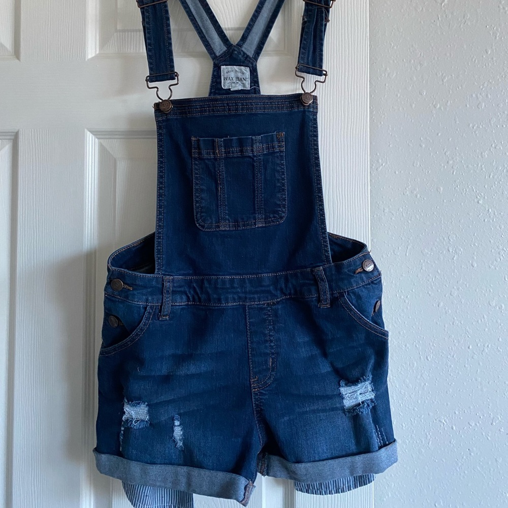 Wax Jean shorts overall